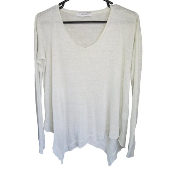Viktoria & Woods Tops - VIKTORIA & WOODS - LINEN TEE - SIZE 1